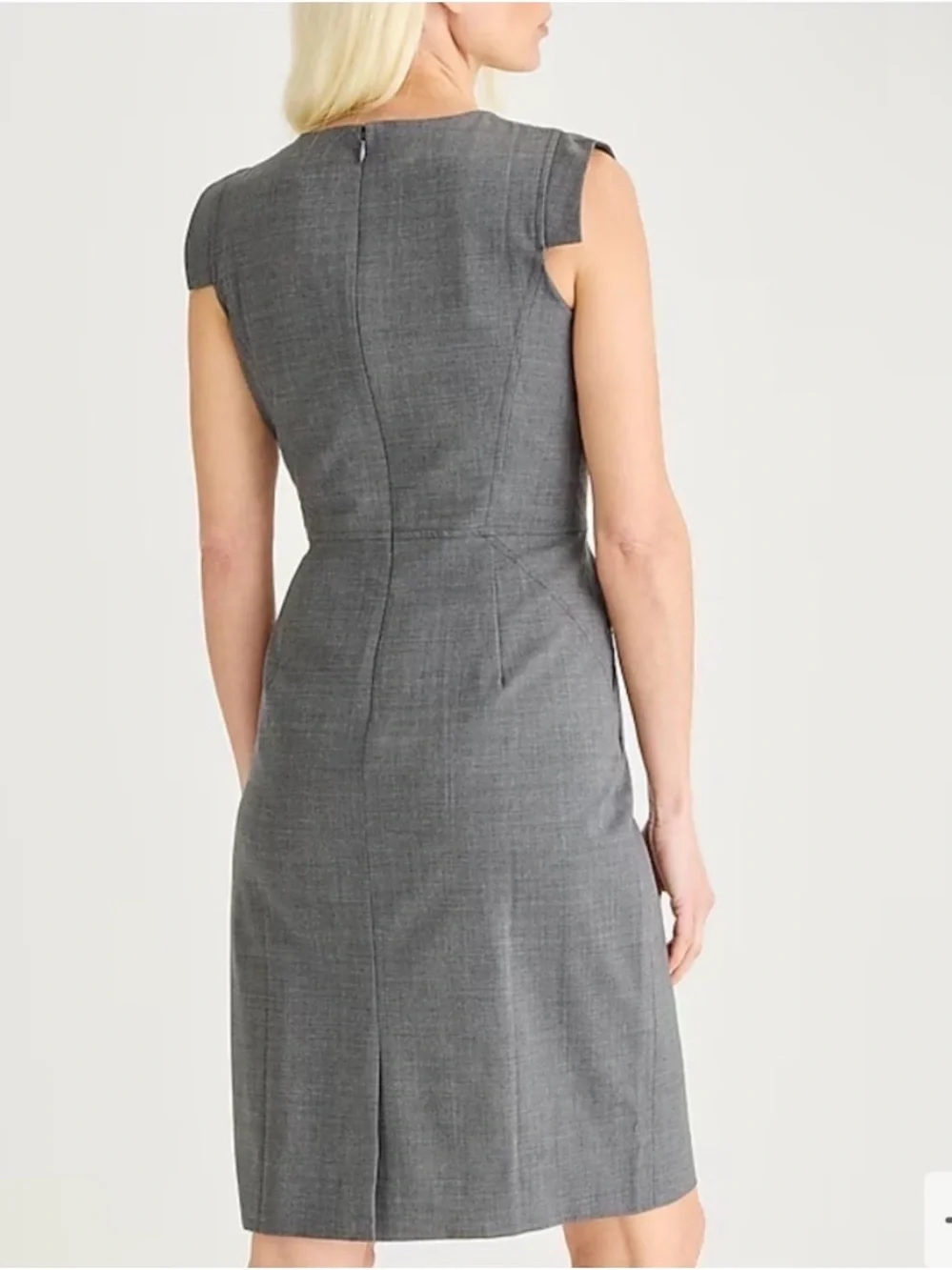 🆕 J. Crew Heather Gray Resume Dress Size 000